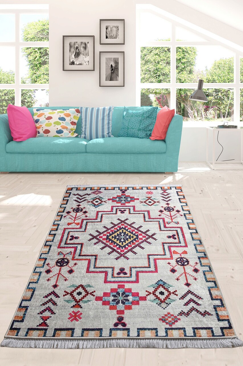 Covor, Tappeto, 160x230 cm, Multicolor - imagine 4
